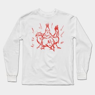 The Bad Birds (Red) Long Sleeve T-Shirt